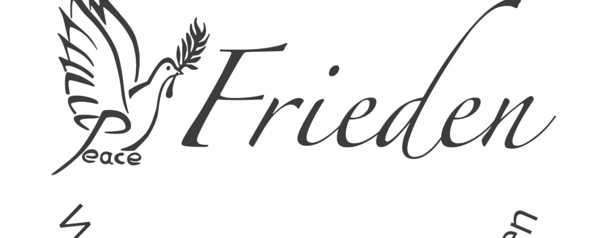 Friedensaktion: Friedensnägel schmieden